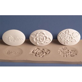 Floral Stamps for Hand Building